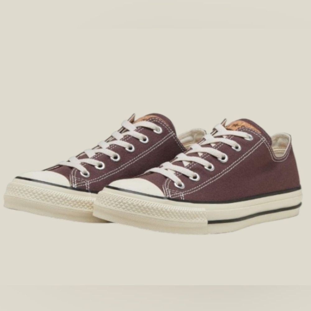 Converse Maroon  Canvas Sneakersrown